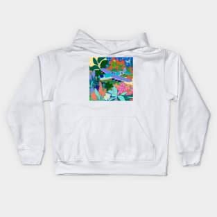 Private plane tour II Kids Hoodie